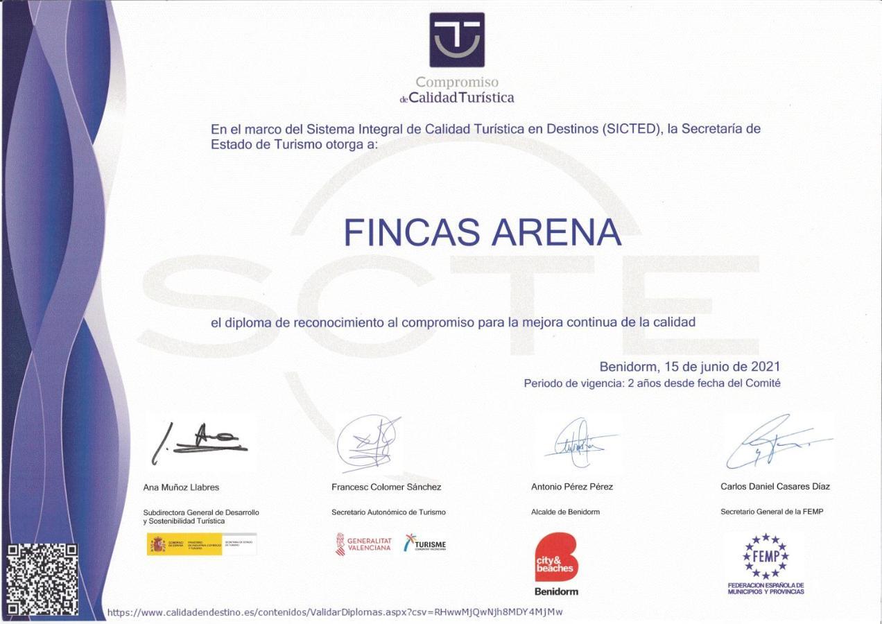 Islandia - Fincas Arena Benidorm Esterno foto